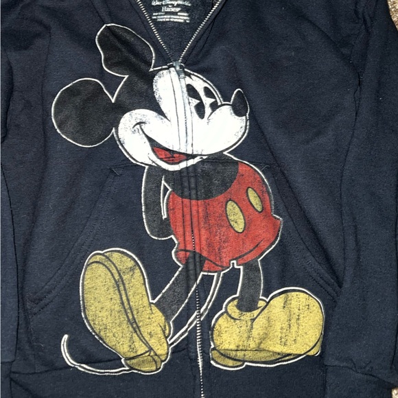 LAST CALL 3/$10 Toddler Disney Mickey Mouse Fleece Zip Up Jacket - Picture 3 of 10